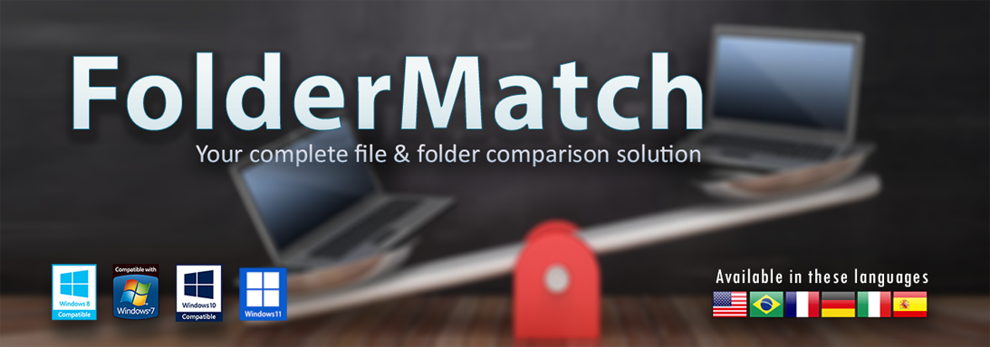 Use FolderMatch to sync your files and directories easily