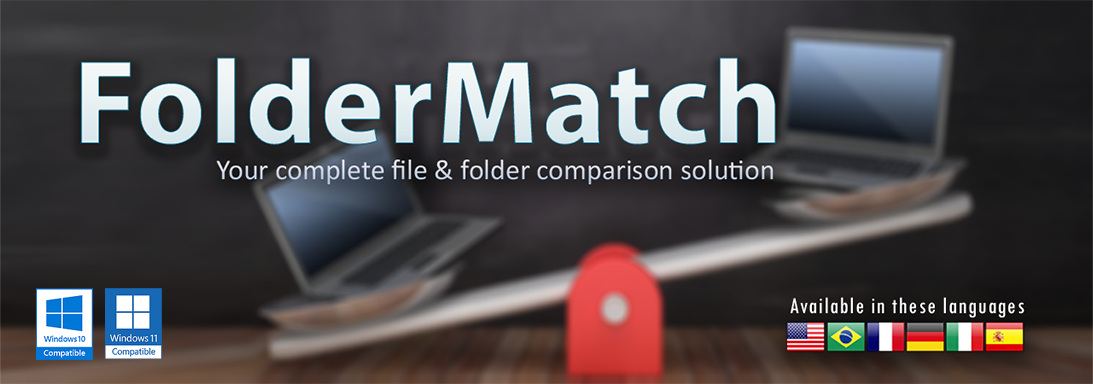 Use FolderMatch to sync your files and directories easily